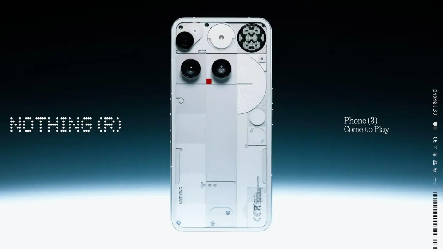 楽天モバイル、「Nothing Phone (3)」を8月28日発売