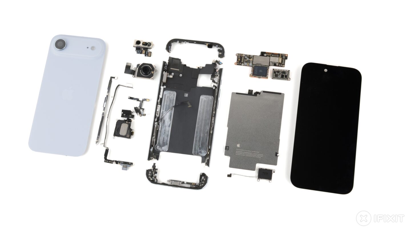 Apple史上最薄の「iPhone Air」、修理のしやすさでiFixitで高評価を獲得