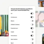 PinterestがAI生成コンテンツの表示量を少なく調整できる新機能を導入