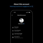 X、アカウントの拠点国やユーザー名変更履歴を表示する新機能のテストを開始へ